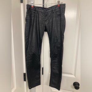 Les Temps Des Cerises faux leather pants